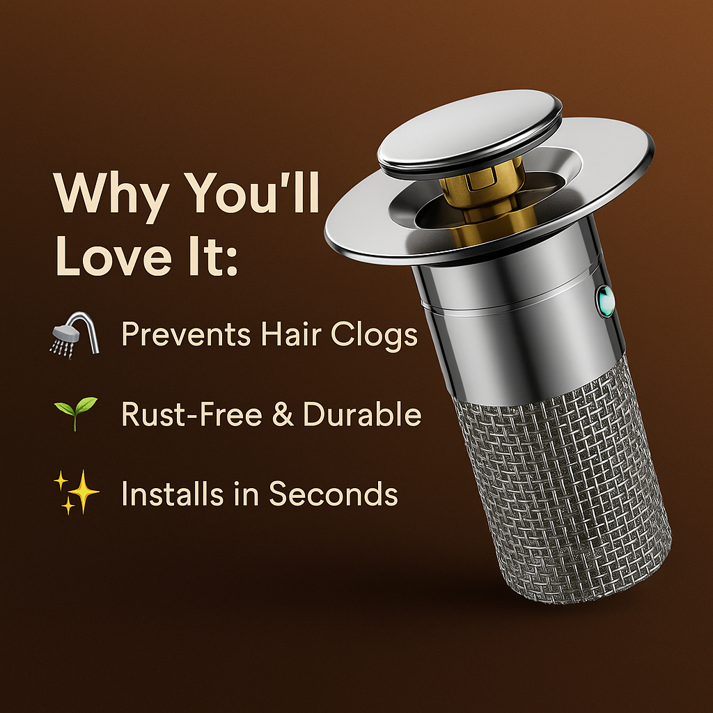 OrriDrain™ 2-in-1 Sink Stopper